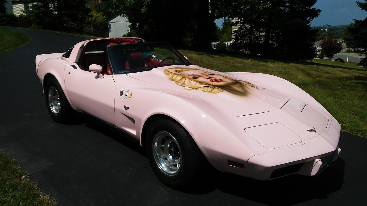 Corvettes on Craigslist Corvette Hall of Famer's Pink 1979 Corvette Is