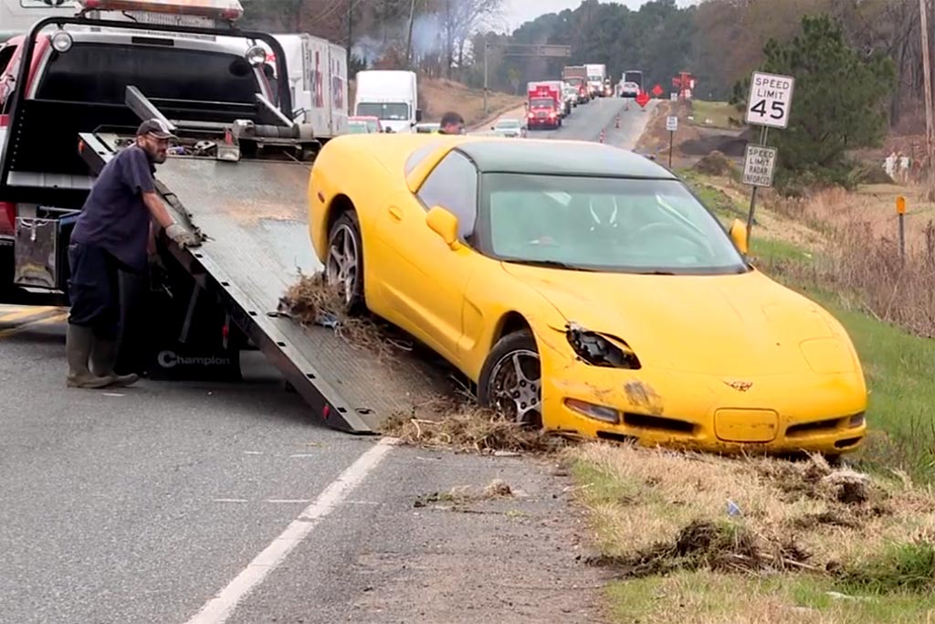 [STOLEN] Car Thief in Stolen C5 Corvette Leads Police on High Speed ...
