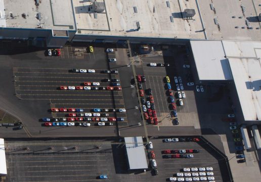 [PICS] New Aerial Photos of the Corvette Assembly Plant Show A Whole Lot of C8 Corvettes Out Back!