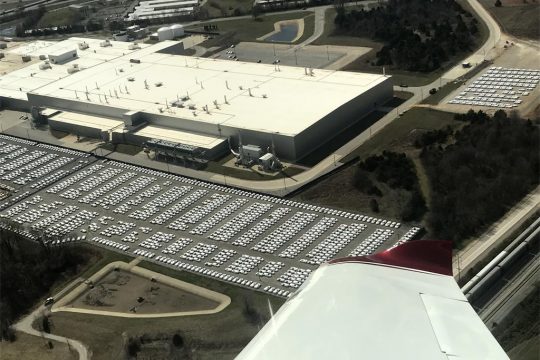 [PICS] The 2020 Corvette Stingrays Occupy Nearly All the Parking Spaces at the Assembly Plant
