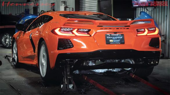 [VIDEO] Hennessey’s Twin-Turbo 2020 Corvette Stingray Sees Big Gains on the Dyno
