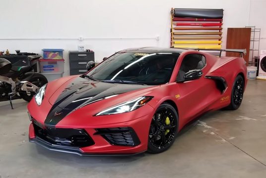 [VIDEO] Watch this 2020 Corvette Receive a Custom Wrap and Graphics