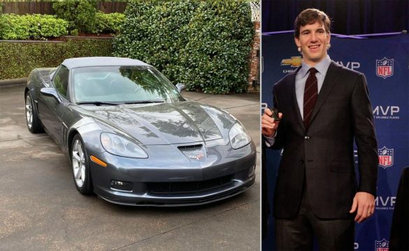 Eli Manning’s Super Bowl MVP Corvette Sells for $140,000 in the COVID-19 ALL IN Challenge