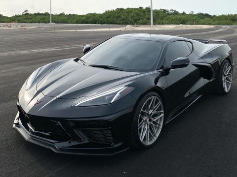 [PICS] Black 2020 Corvette Rides on Vossen EVO5-R Custom Wheels