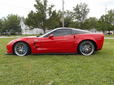 Corvettes for Sale: 2009 Corvette ZR1 Pilot Car Available for $55K