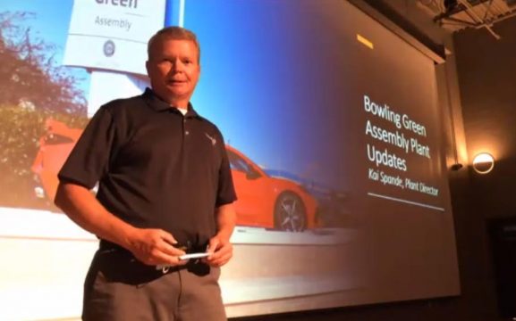[PICS] Corvette Assembly Plant Manager Kai Spande Provides Production Update During the Virtual NCM Bash