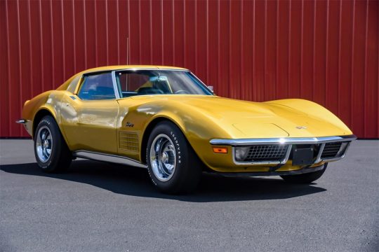 Corvettes for Sale: 7,200 Original Mile 1971 Corvette in War Bonnet Yellow