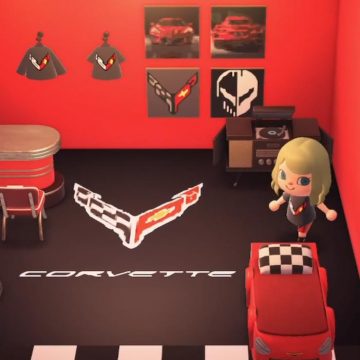 Chevrolet Offers Corvette Gear for the Animal Crossing Video Game Series