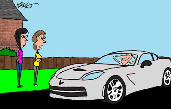 Saturday Morning Corvette Comic: Safe Spaces and Happy Places