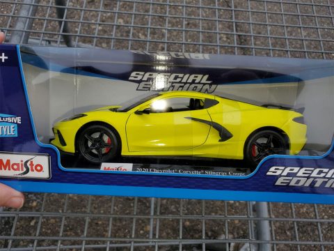 C8 Corvette Models Showing Up In Stores and On eBay
