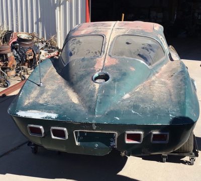 1963 Corvette Z06 Split-Window Rotting 50 Years in a Junkyard is Found and Will Be Restored