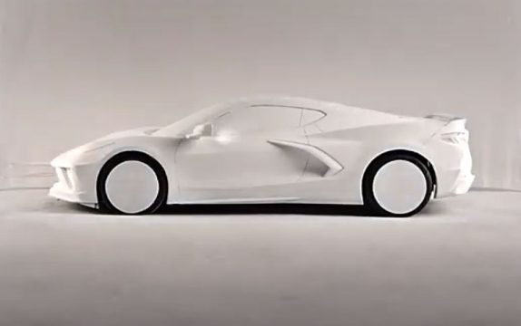 Chevrolet Designers Used 3D Printing for Creating a C8 Corvette Prototype