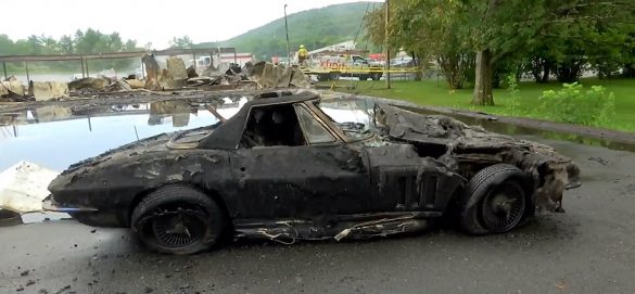 [ACCIDENT] Lightning Strike Burns Down a Building Housing Two Midyear Corvettes