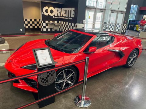 Congratulations To Our Own Mitch Talley on His 2020 Corvette Delivery at the NCM