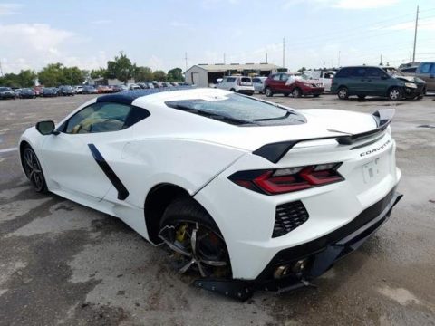 [PICS] Yet Another Wrecked 2020 Corvette Stingray Listed for Sale on Copart