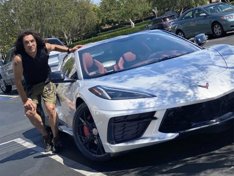 [PIC] KISS Frontman Paul Stanley Loves His New 2020 Corvette, &lsquo;Drop Dead Gorgeous!&rsquo;