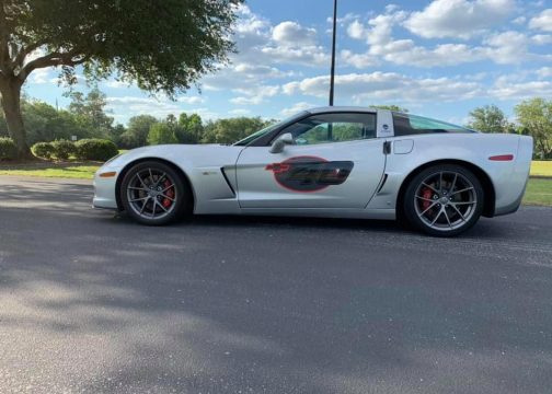 Found on Facebook: Blade Silver 2009 Competition Sport Corvette Z06 Offered in Daytona Beach