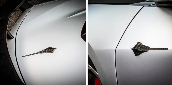 Nowicki Autosport Releases New Concept8 C8 Carbon Fiber Door and Hatch Badges