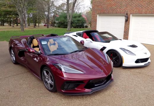 [VIDEO] Drive 615 Compares the 2020 C8 Corvette to the C7 Z06