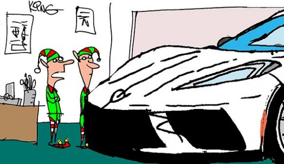 Saturday Morning Corvette Comic: Not Just For Santa
