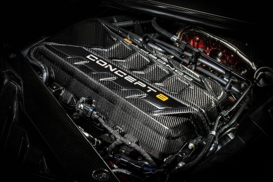 Nowicki Autosport Releases New Carbon Fiber C8 Engine Cover