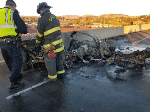 [ACCIDENT] Street Racing C5 Corvette Reached Speeds of 120 MPH Before Crash
