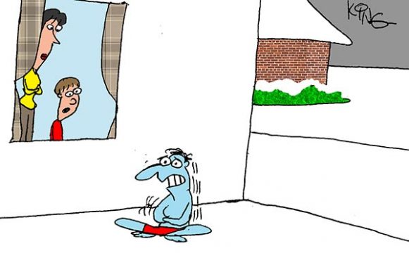 Saturday Morning Corvette Comic: Off-Season Training