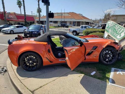 [ACCIDENT] Driver of a 2019 Corvette Grand Sport Charged In DUI Crash