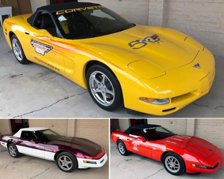 This Collection of Low Mileage Brickyard 400 Parade Cars and an Indy 500 Pace Car is Now For Sale