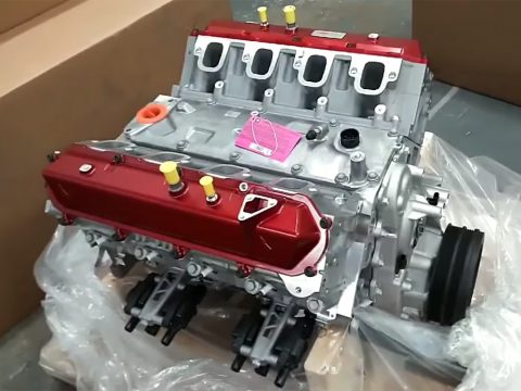 [VIDEO] Corvette Mechanic Paul Koerner Receives the LT2 Engine Block For His C8 Engine Swap