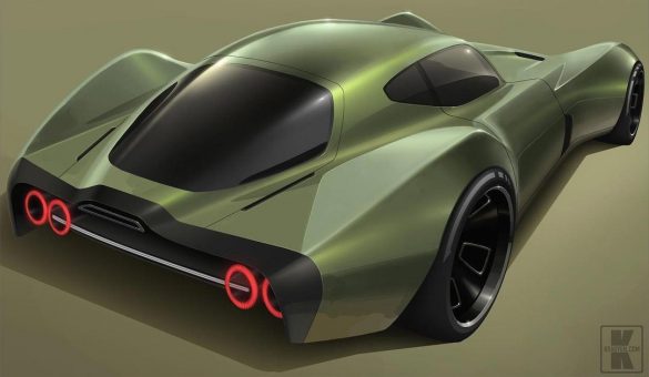 [PICS] Toyota Designer Shares Render of His &lsquo;Electro Stingray&rsquo;