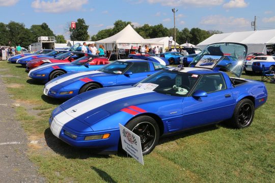 Corvettes at Carlisle to Celebrate the 25th Anniversary of the 1996 Grand Sport