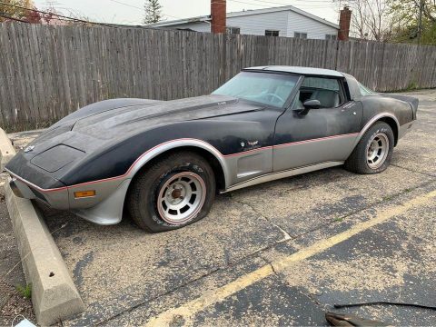 Corvettes for Sale: 1978 Corvette Indy 500 Pace Car Parking Lot Find