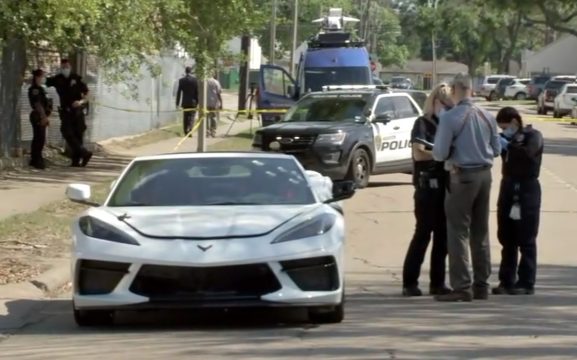 [VIDEO] C8 Corvette Driver Killed In Drive-By Shooting in Houston