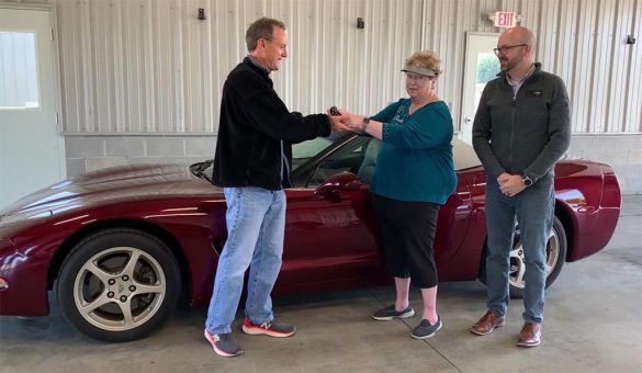 [VIDEO] Woman Donates a 2003 Corvette to the NCM&rsquo;s  Educational Program in Memory of Late Husband