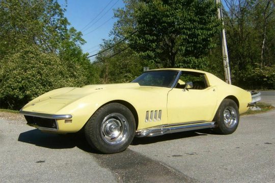 Corvettes for Sale: 1968 Corvette 427/435 Offered at No Reserve