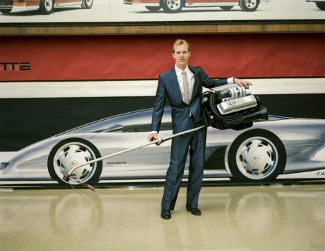 [PIC] A Weed Whacker Powered By a Corvette V8 Engine Is Just What The World Needs