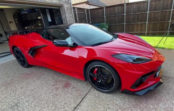 [VIDEO] Watch this Salvage C8 Corvette Brought Back to Life by a Driveway Mechanic