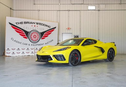 287-Mile 2021 Corvette Stingray Z51 Coupe Offered at the Brian Wedding Collection Auction