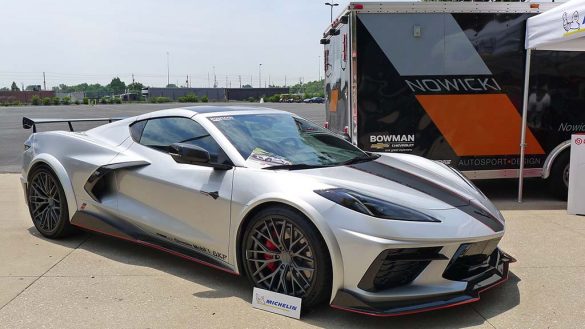 [PICS] Nowicki Autosport Debuts Its New Concept8 Corvette at Bloomington Gold