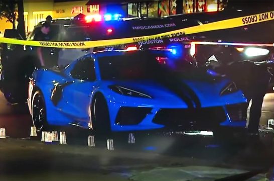 [VIDEO] Two Men Sitting in a C8 Corvette Were Shot by Unknown Assailants on Saturday Night
