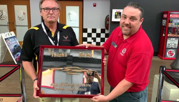 [VIDEO] A Corvette Facebook Group Shows Its Appreciation for Shane at the National Corvette Museum