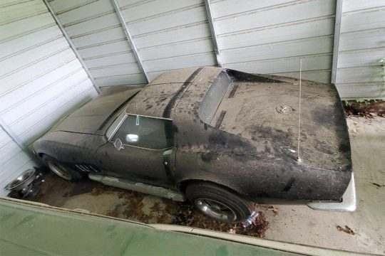 Corvettes for Sale: 1969 Corvette 350 Barn Find on eBay