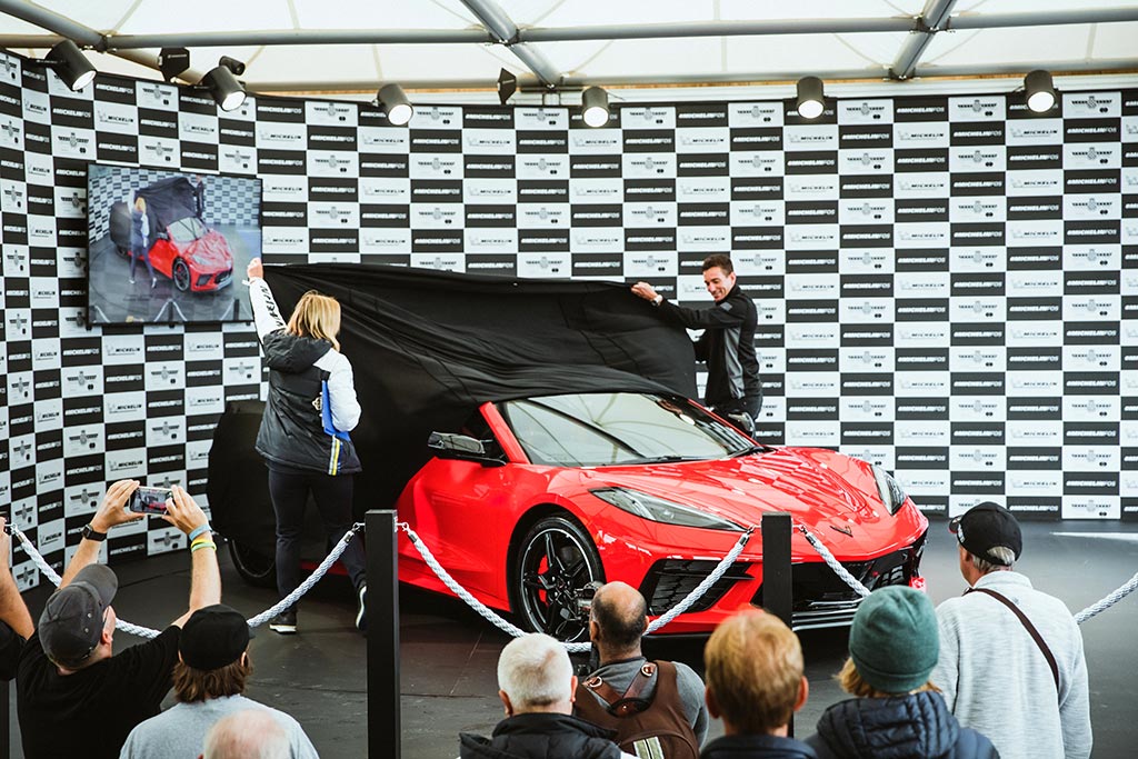 [VIDEO] Right-Hand Drive Corvette Unveiled in the U.K. at the Goodwood ...