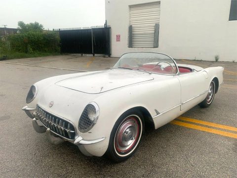 Corvettes for Sale: 1954 Corvette Has Been &lsquo;In the Family&rsquo; Since New