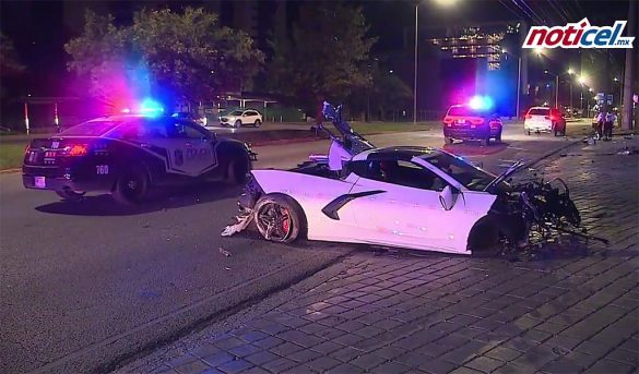 [ACCIDENT] Texas-Registered C8 Corvette Is Destroyed in Mexico Crash