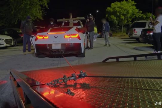 [VIDEO] C7 Corvette Owner Has Standoff With Towing Company on a Reality TV Show