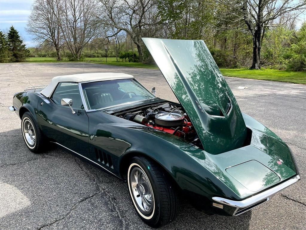 Corvettes for Sale Grandpa's British Green 1968 Corvette 427