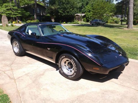 Corvettes for Sale: 1977 Corvette with an L82 and 4-Speed Manual Offered in Atlanta