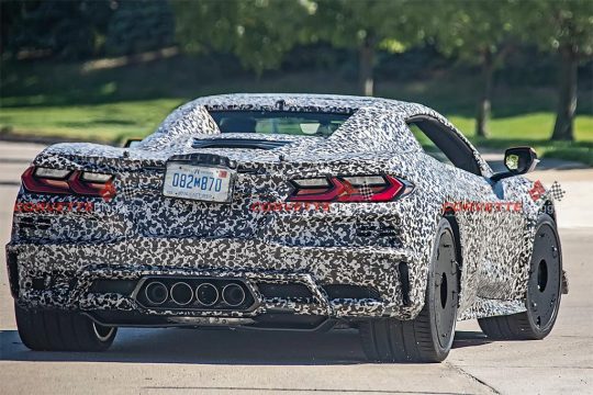 [SPIED] 2023 Corvette Z06 Convertible Testing Near GM’s Milford Proving Grounds